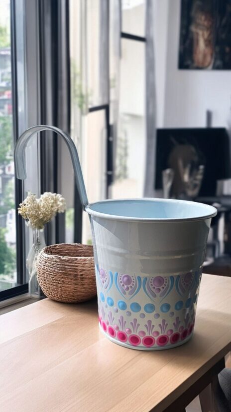 Hand-painted Mini Bucket