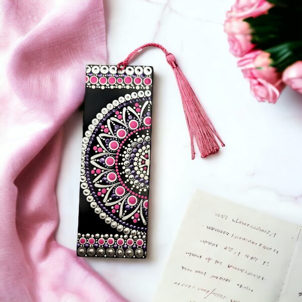 Bookmark Silver-Pink