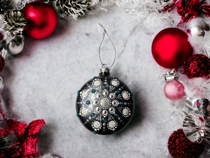 Christmas Tree Ornament Silver